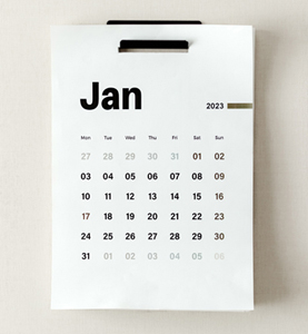Kalender mit Terminabgleich. Kalender