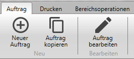 Menü im Microsoft Windows 11 Stil Ribbonband-Menü